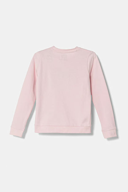 GUESS UNBRUSHED TRIANGLE LOGO FLEECE