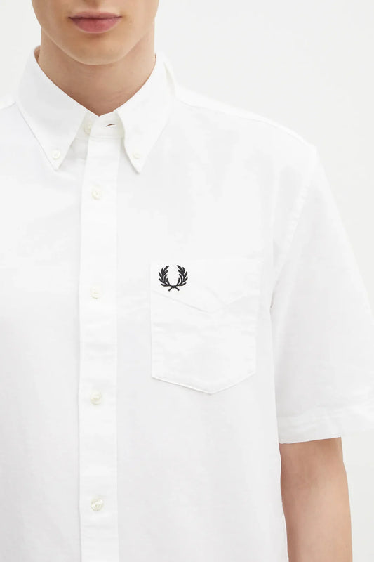 FRED PERRY OXFORD SLEEVELESS SHIRT