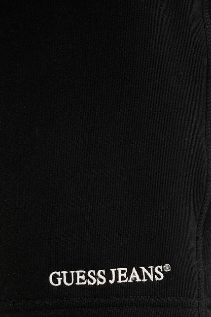 GUESS JEANS REGULAR FIT EMBROIDERY LOGO COTTON SHORTS