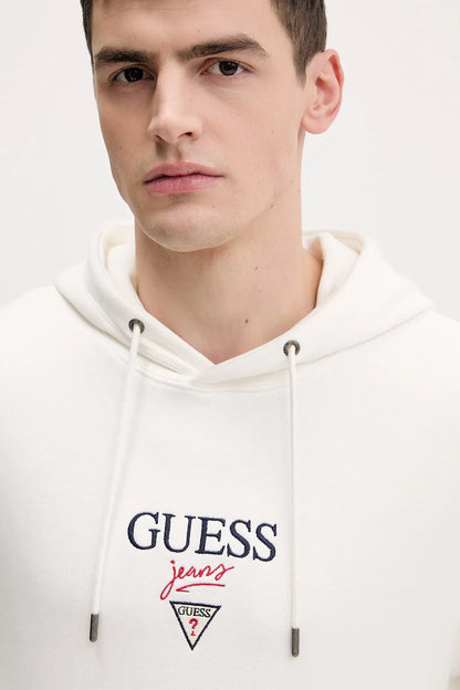 GUESS OVERSIZED BAKER LOGO HOODIE