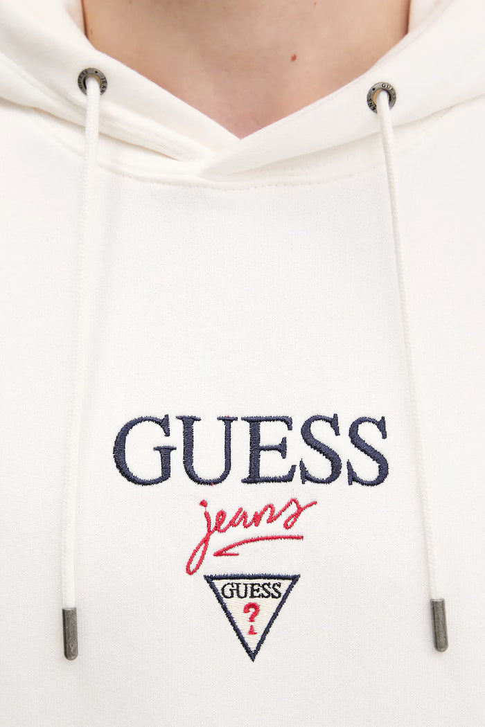 GUESS OVERSIZED BAKER LOGO HOODIE