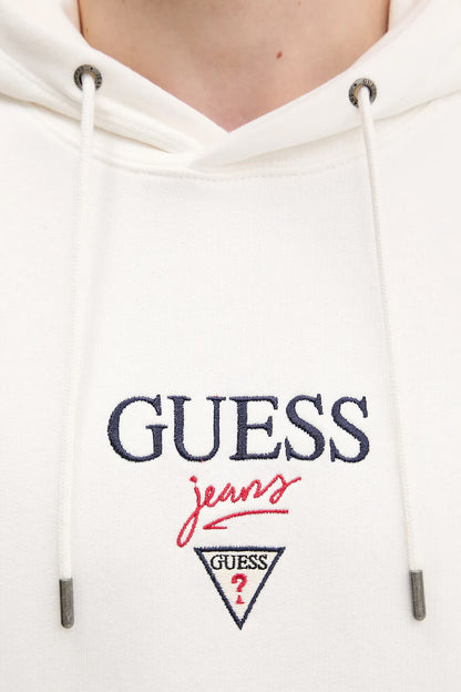 GUESS OVERSIZED BAKER LOGO HOODIE