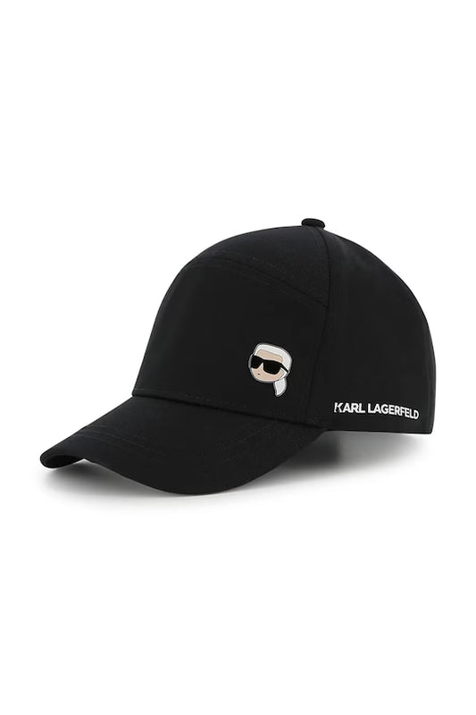 KARL LAGERFELD KIDS LOGO DETAIL CAP