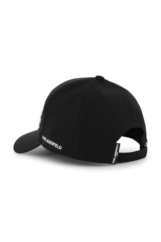 KARL LAGERFELD KIDS LOGO DETAIL CAP