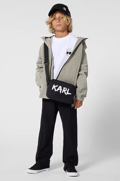 KARL LAGERFELD KIDS LOGO DETAIL CAP