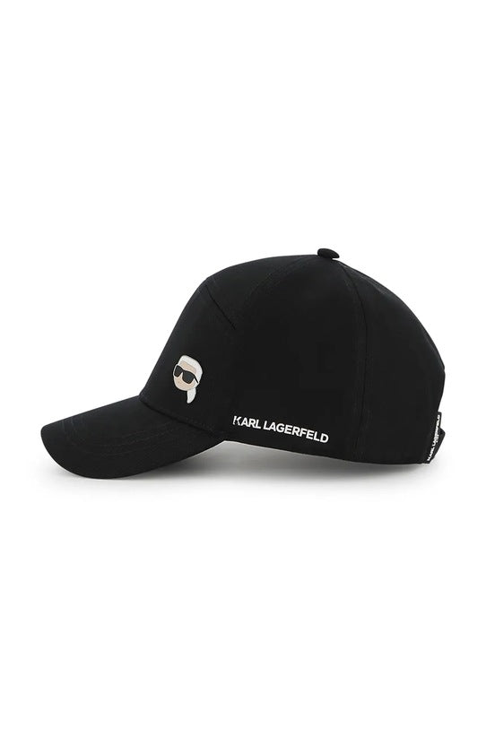 KARL LAGERFELD KIDS LOGO DETAIL CAP