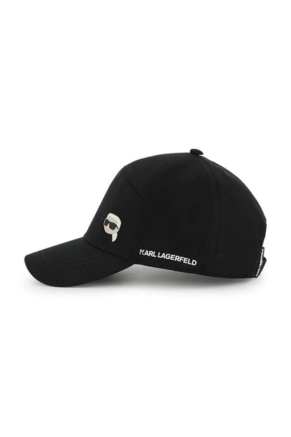 KARL LAGERFELD KIDS LOGO DETAIL CAP
