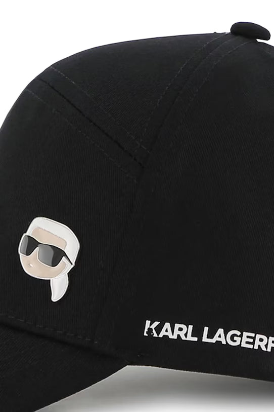 KARL LAGERFELD KIDS LOGO DETAIL CAP