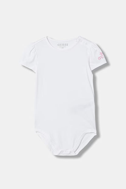 GUESS KIDS SET DENIM ROMPER AND TOP