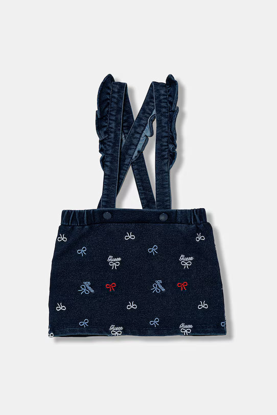 GUESS KIDS SET BODY & KNIT DENIM SKIRTAL