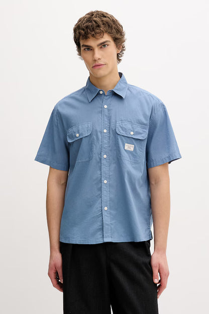 GUESS JEANS BOXI CROPPED POCKET SHIRT