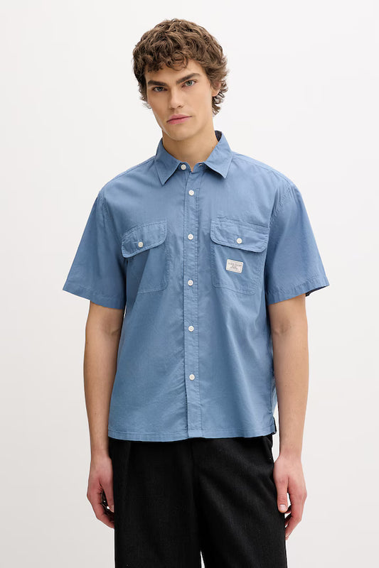 GUESS JEANS BOXI CROPPED POCKET SHIRT