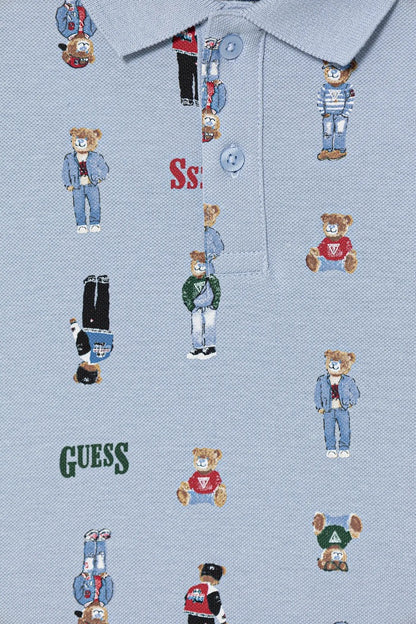 GUESS KIDS MULTILOGO POLO SHIRT