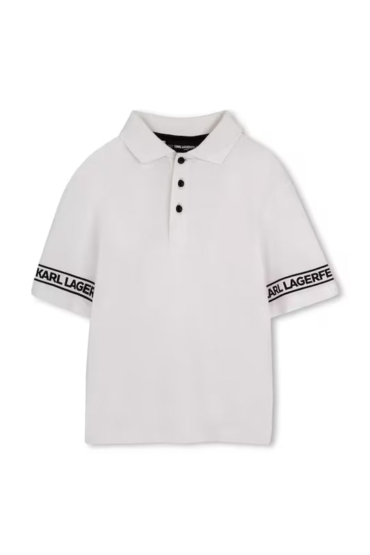 KARL LAGERFELD KIDS REGULAR FIT POLO SHIRT