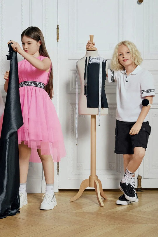 KARL LAGERFELD KIDS REGULAR FIT POLO SHIRT