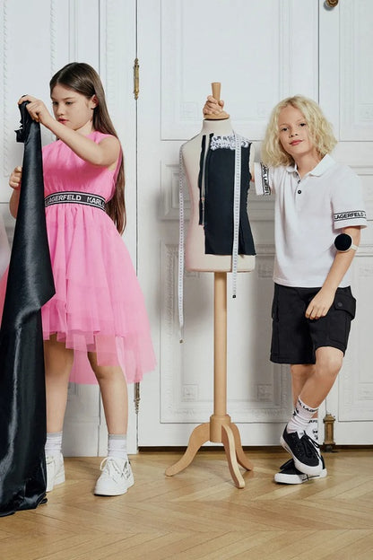 KARL LAGERFELD KIDS REGULAR FIT POLO SHIRT