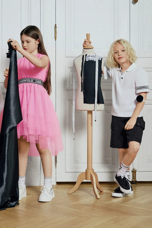 KARL LAGERFELD KIDS REGULAR FIT POLO SHIRT