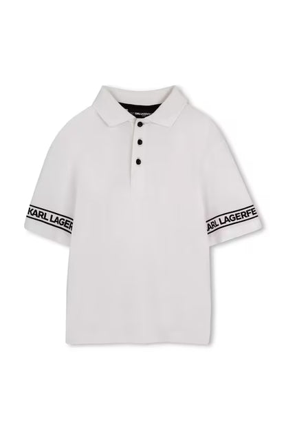 KARL LAGERFELD KIDS REGULAR FIT POLO SHIRT