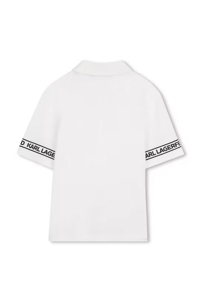 KARL LAGERFELD KIDS REGULAR FIT POLO SHIRT