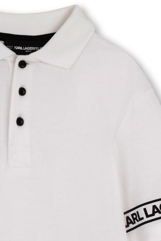 KARL LAGERFELD KIDS REGULAR FIT POLO SHIRT