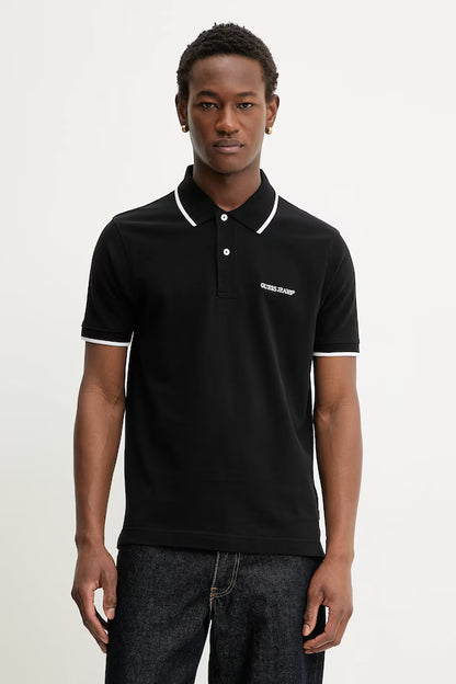 GUESS JEANS REGULAR FIT EMBROIDERY LOGO POLO SHIRT
