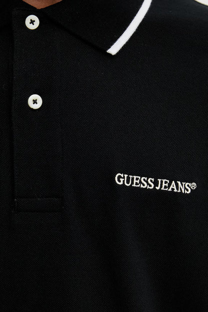 GUESS JEANS REGULAR FIT EMBROIDERY LOGO POLO SHIRT