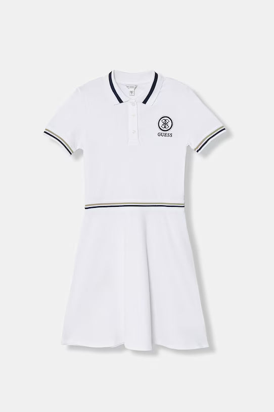 GUESS KIDS PIQUET POLO DRESS