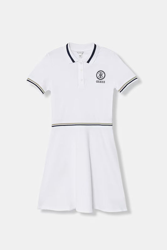 GUESS KIDS PIQUET POLO DRESS