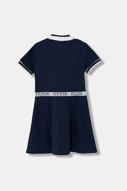 GUESS KIDS TEDDY BEAR POLO DRESS
