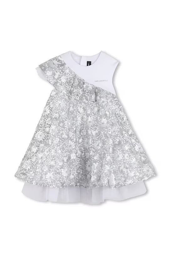 KARL LAGERFELD KIDS SEQUIN-EMBELLISHED DRESS