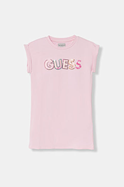 GUESS KIDS STRETCH BABY TERRY DRESS