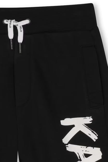 KARL LAGERFELD KIDS GRAFFITI SHORTS