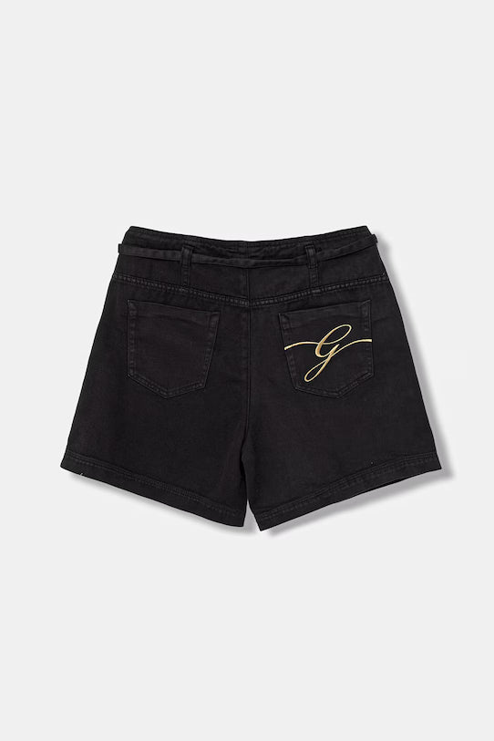 GUESS KIDS GMD RIGID OVERSIZE BULL DENIM SHORTS