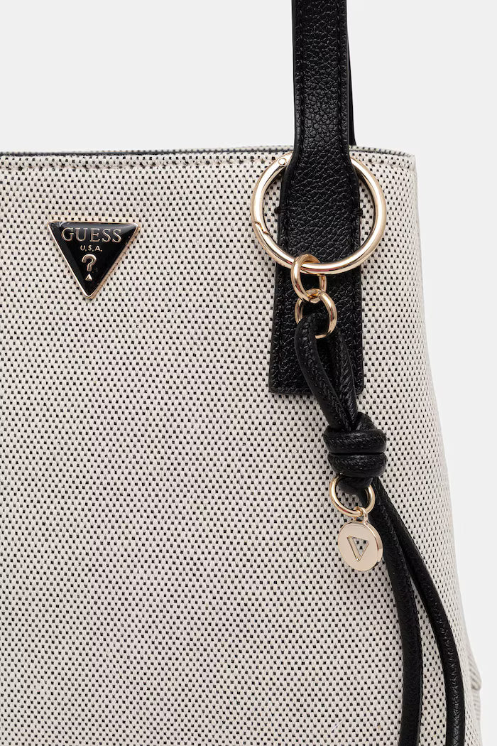 GUESS WOMAN AKICE SMALL TOTE BAG