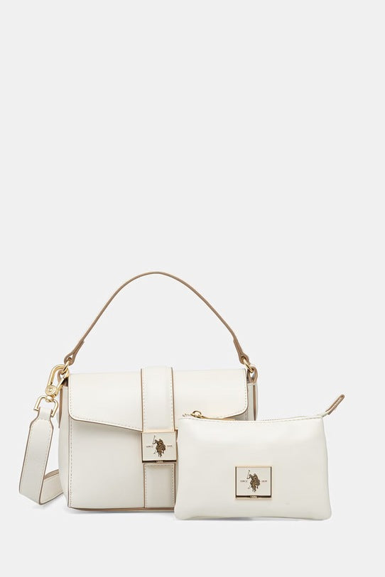 U.S POLO ASSN WOMAN MARGARET BAG & POUCH SET