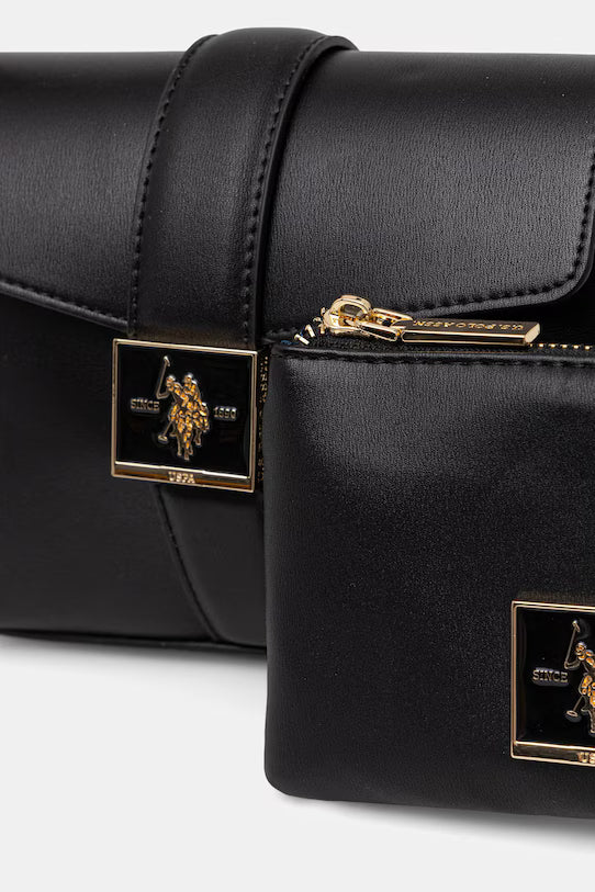 U.S POLO ASSN WOMAN MARGARET BAG & POUCH SET