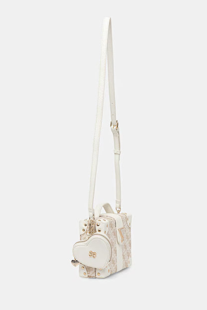 GUESS KIDS JACQUARD LOGO MINI BAG