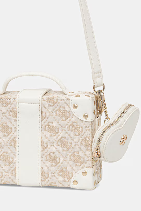 GUESS KIDS JACQUARD LOGO MINI BAG