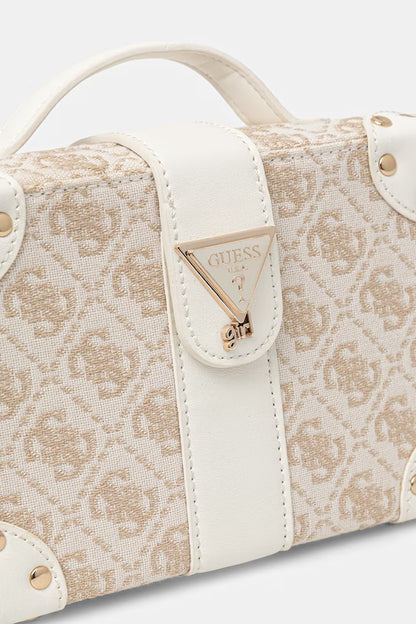 GUESS KIDS JACQUARD LOGO MINI BAG