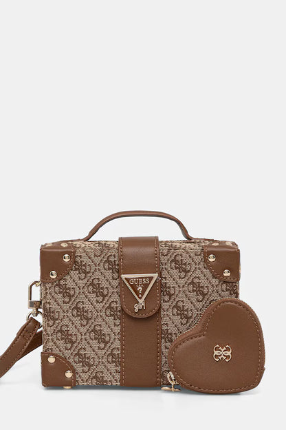 GUESS KIDS JACQUARD LOGO MINI BAG