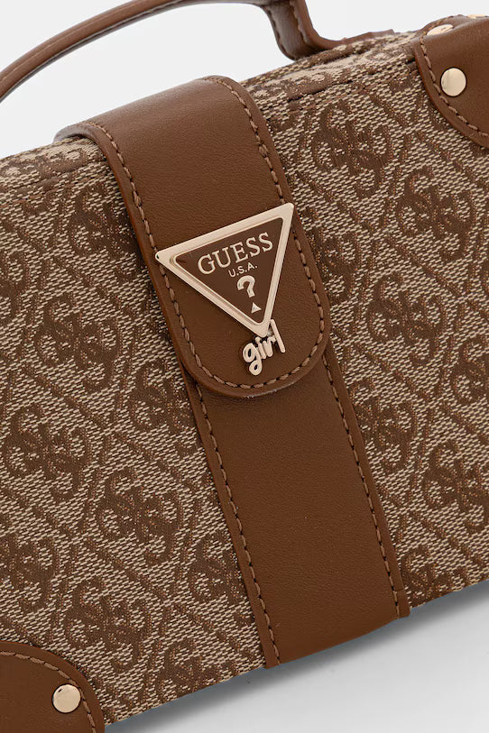 GUESS KIDS JACQUARD LOGO MINI BAG