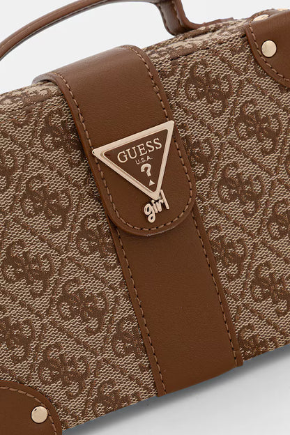GUESS KIDS JACQUARD LOGO MINI BAG