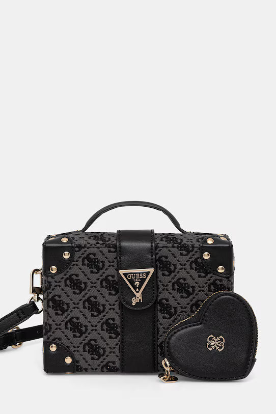 GUESS KIDS JACQUARD LOGO MINI BAG