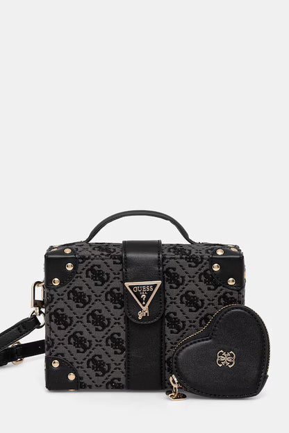GUESS KIDS JACQUARD LOGO MINI BAG
