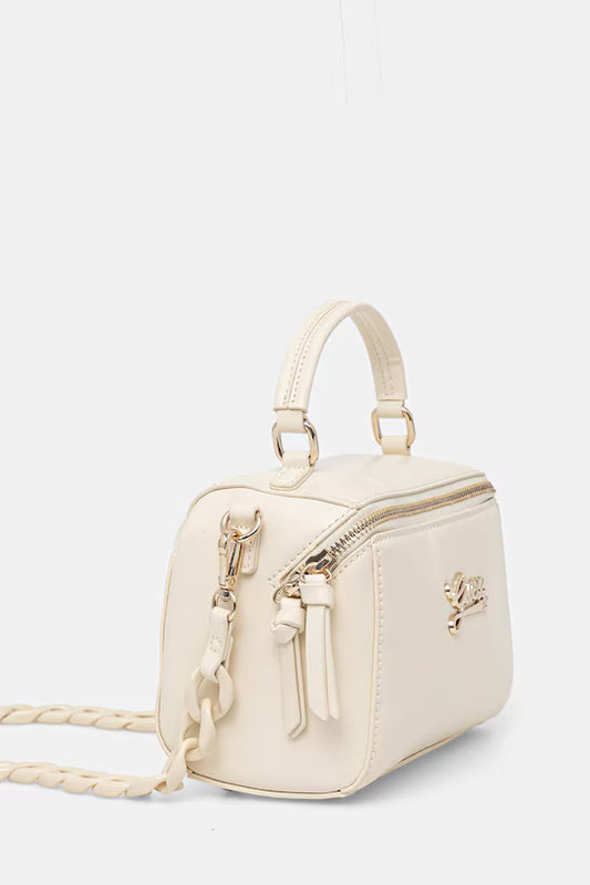 GUESS KIDS BAG WITH OBLIQUE ZIPPER