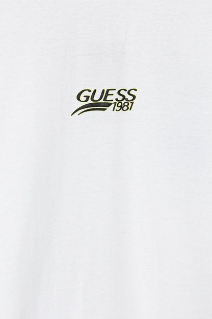 GUESS IDS LOGO PRINT T SHIRT