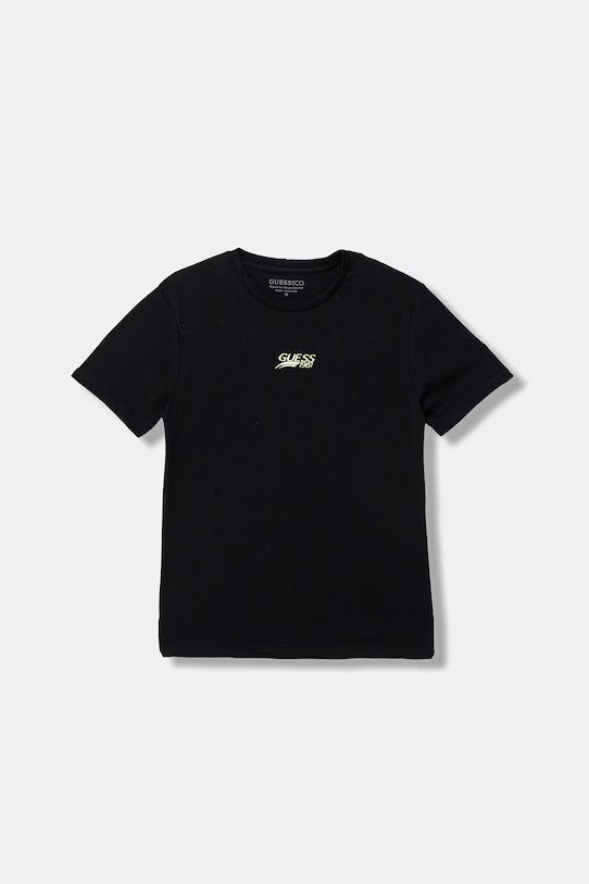 GUESS KIDS LOGO PRINT T SHIRT
