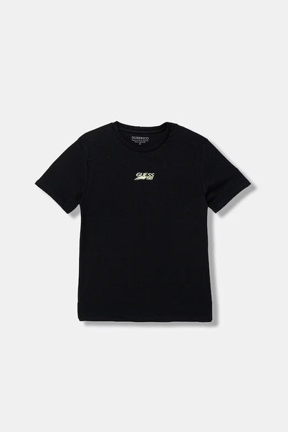 GUESS KIDS LOGO PRINT T SHIRT