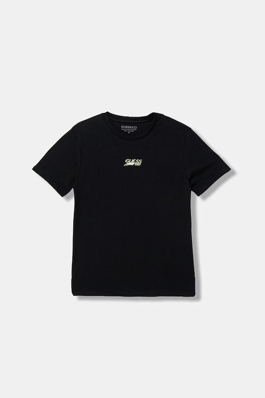 GUESS KIDS LOGO PRINT T SHIRT