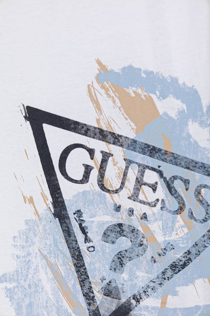 GUESS KIDS TRIANGLE LOGO T SHIRT